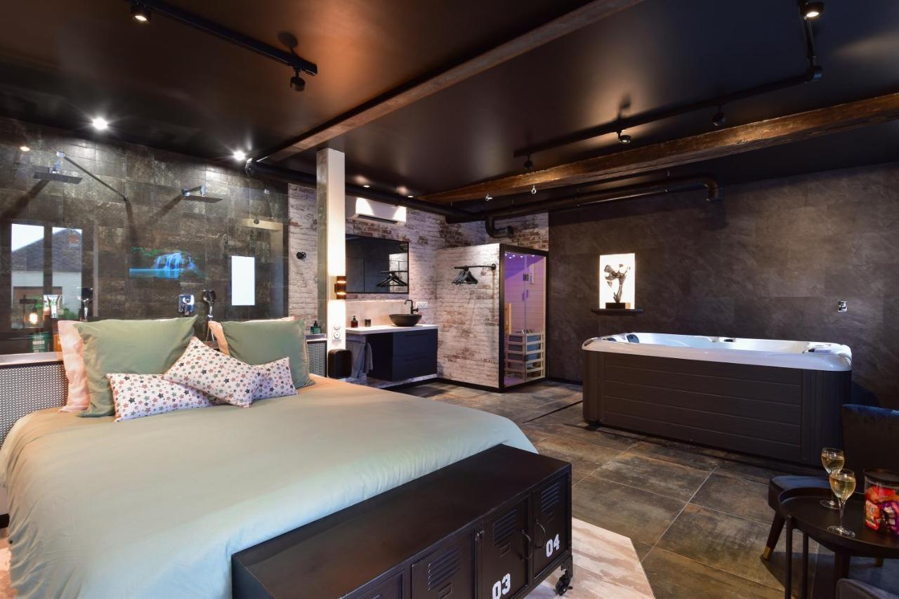 La Forge By Cv - Jacuzzi, Sauna, Plat Repas Et Petit Dejeuner Eppe-Sauvage Экстерьер фото